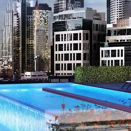 Brown Stone - Canal & Burj Khalifa View Bayz Dubai Exterior photo